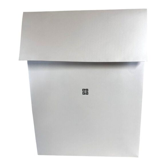 Givenchy Designer Shopping Bag Empty Authentic Gift 11.75x15.75 Fold Over Top - Picture 3 of 6